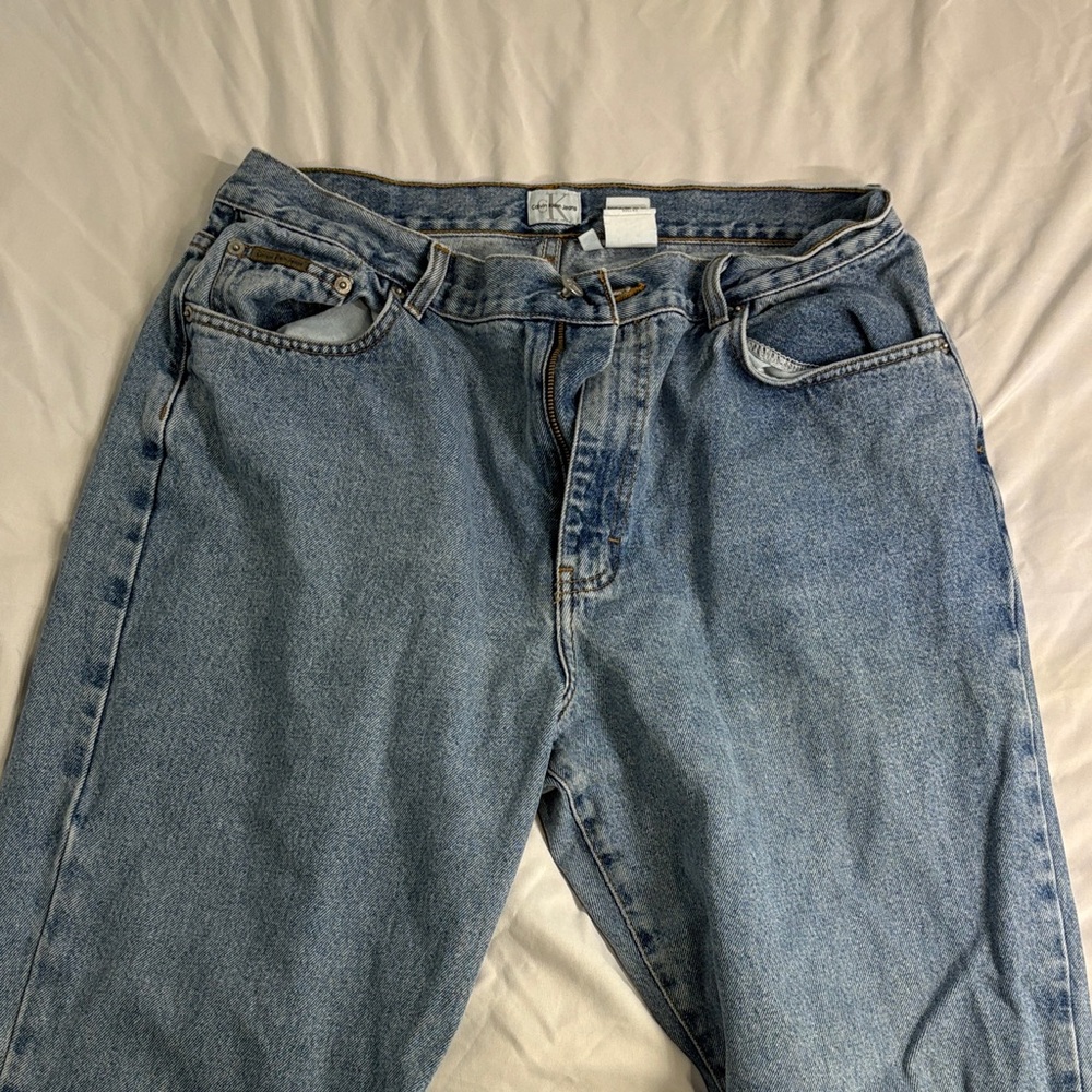 Calvin Klein Jeans Light Blue Straight Leg
